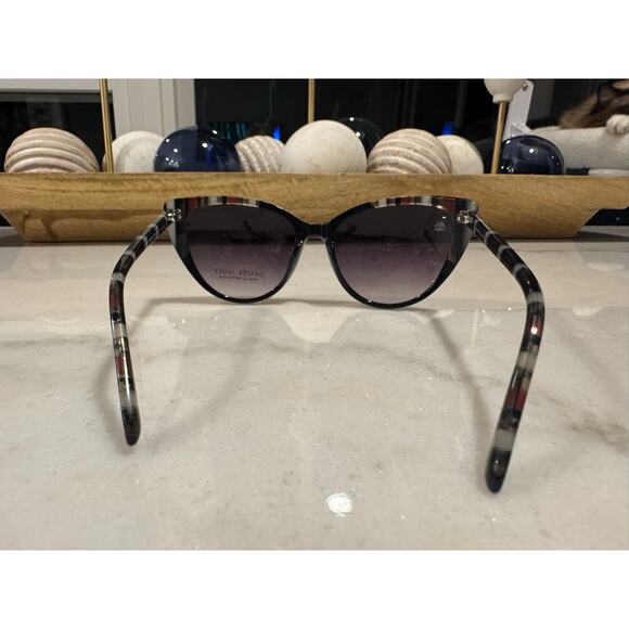Draper James  Cat Eye Sunglasses – Black Stripe + Lenses (NWOT) DJ7045 main image 6